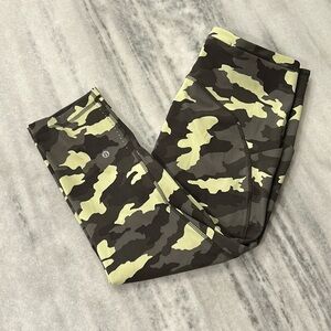 Lululemon Swift Speed High-Rise Crop 21" Heritage 365 Camo Crisp Green Multi 12